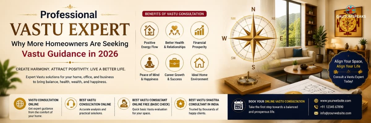 Professional Vastu Expert: Why More Homeowners Are Seeking Vastu Guidance in 2026