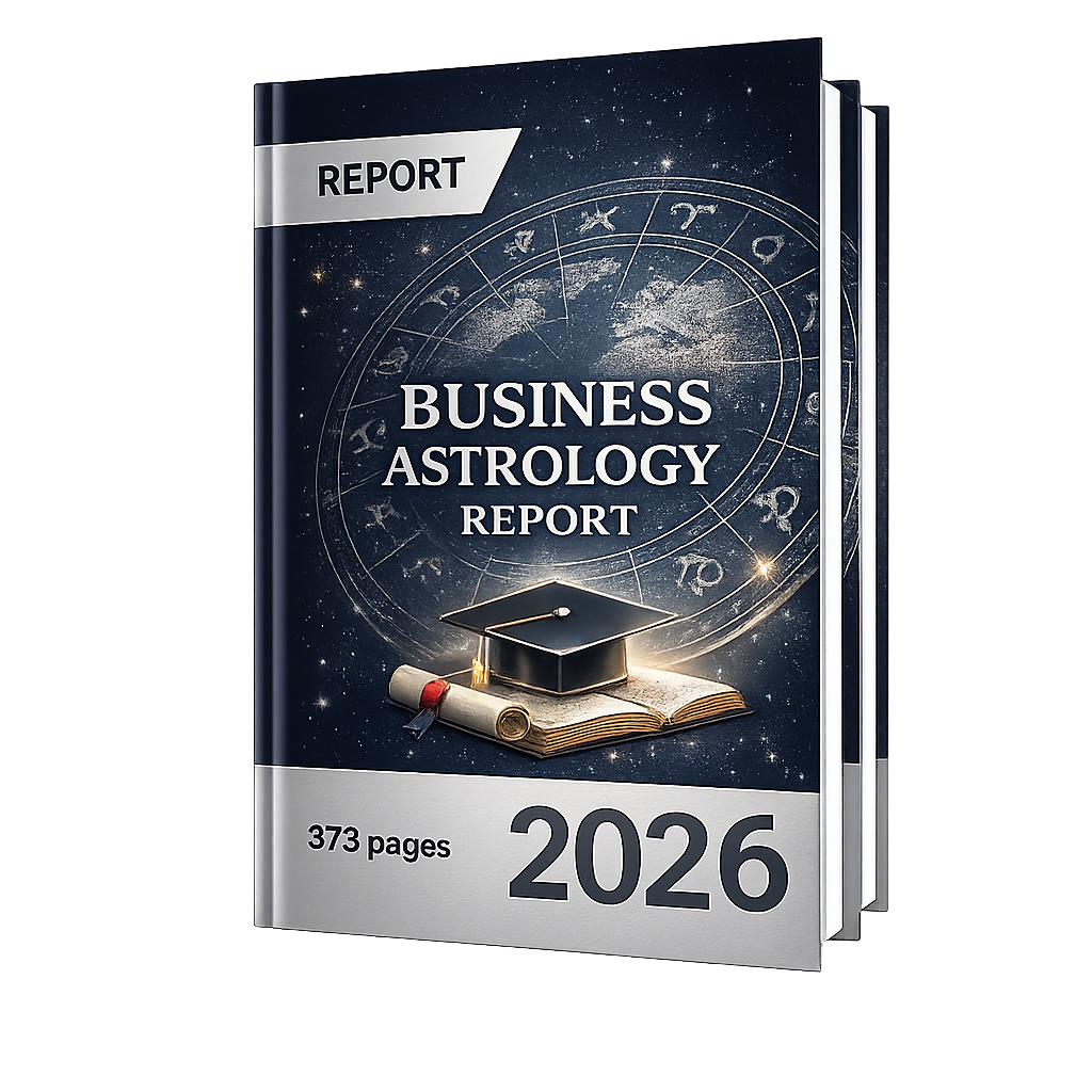 Business Astrology Report Book